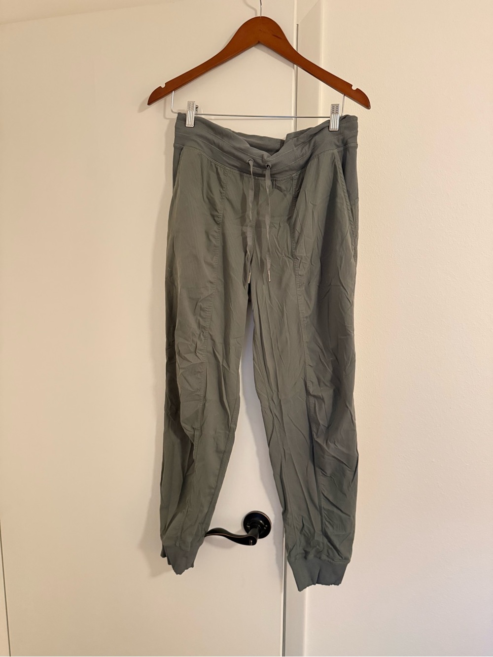 lululemon athletica Olive Green dance studio pants unlined Joggers